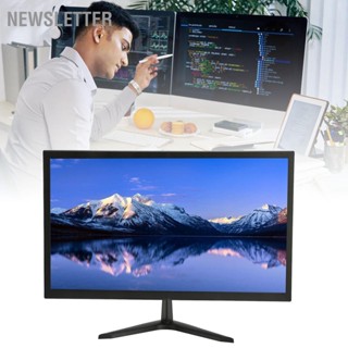 Newsletter หน้าจอ Lcd 23.6 นิ้ว 1920X1080 60Hz ตอบสนอง 5Ms เวลาตอบสนอง 16:9 ลําโพงในตัว 100‐240V สําหรับคอมพิวเตอร์ตั้งโต๊ะ