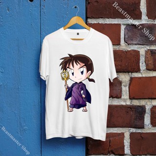 Cheap cute short-sleeved Miroku InuYasha T-shirt Y33IY035_01