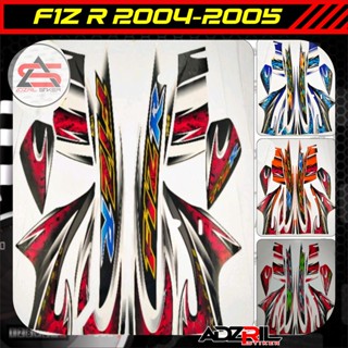 สติกเกอร์ติดเสารถจักรยานยนต์ YAMAHA F1ZR 2004-2005 F1Z R FIZR F1 ZR F1 ZR