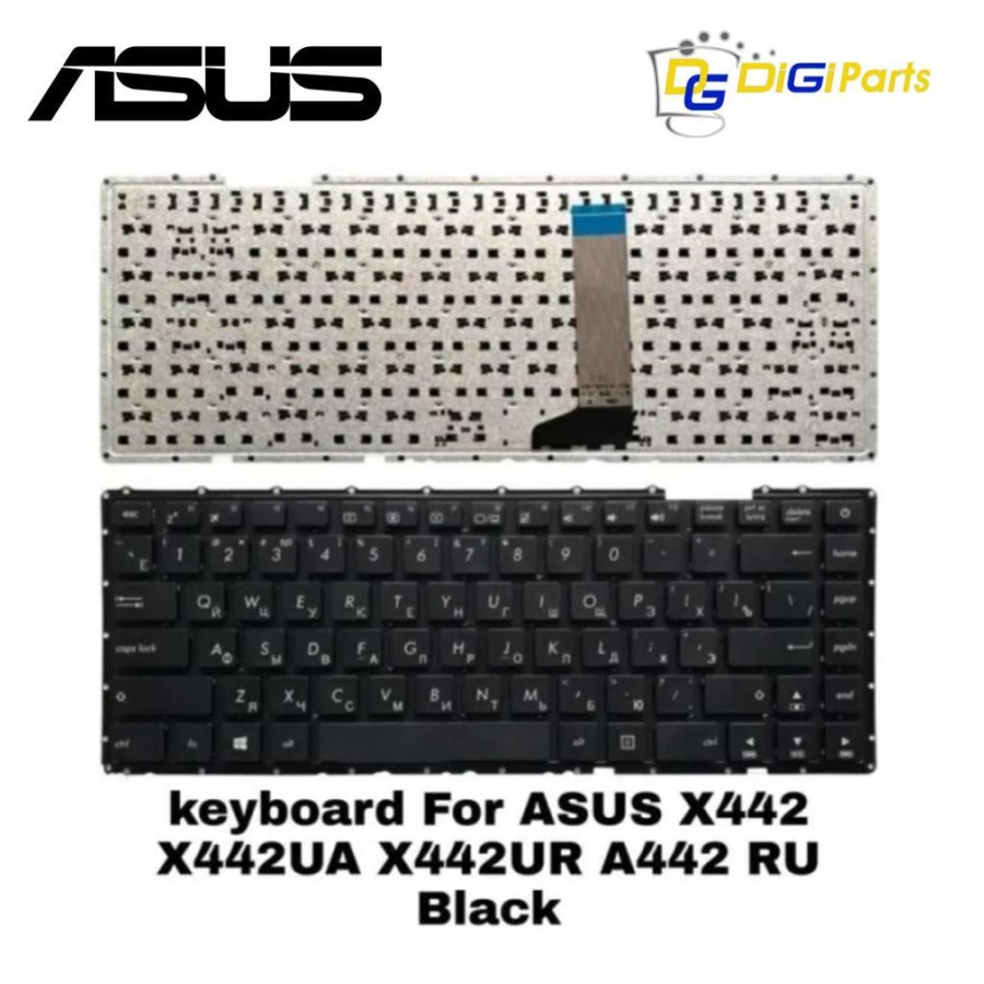 คีย์บอร์ด Asus X442 X442UA X442UR A442U X442 POWER