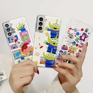 เคสโทรศัพท์มือถือแบบนิ่ม TPU กันกระแทก ลายเอเลี่ยน Buzz Woody Toy Story สําหรับ Samsung Galaxy S23 Ultra S22 S21 S10 S20 Plus S23+ S21+ S20 S21 FE S21Ultra S22 Ultra 5G