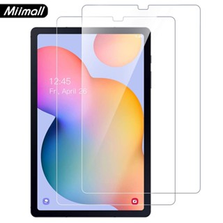 Miimall Samsung Galaxy Tab S6 Lite 2020 กระจกนิรภัย ฟิล์มนิรภัยติดจอ กระจกแท็บเล็ต หรับ Galaxy Tab S6 Lite / S6 2019