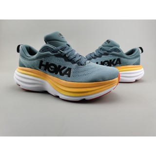 HOKA ONE ONE Bondi 8 lightweight cushioned long distance road running shoes dark green36-45