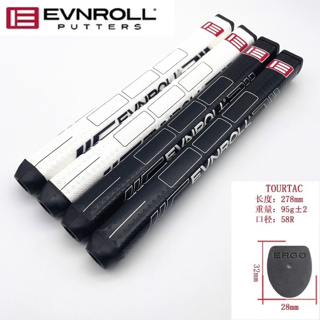 Evnroll ด้ามจับไม้กอล์ฟ หนัง PU คุณภาพสูง
