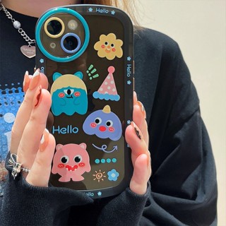 เคส Redmi A1 2022 POCO M5S Redmi 9A Redmi 9C Redmi 9T Redmi 10C Redmi Note11 Redmi Note 10S Redmi Note 10 Pro Redmi Note11 Pro เคสโทรศัพท์ซิลิโคนลายมอนสเตอร์น้อยน่ารัก