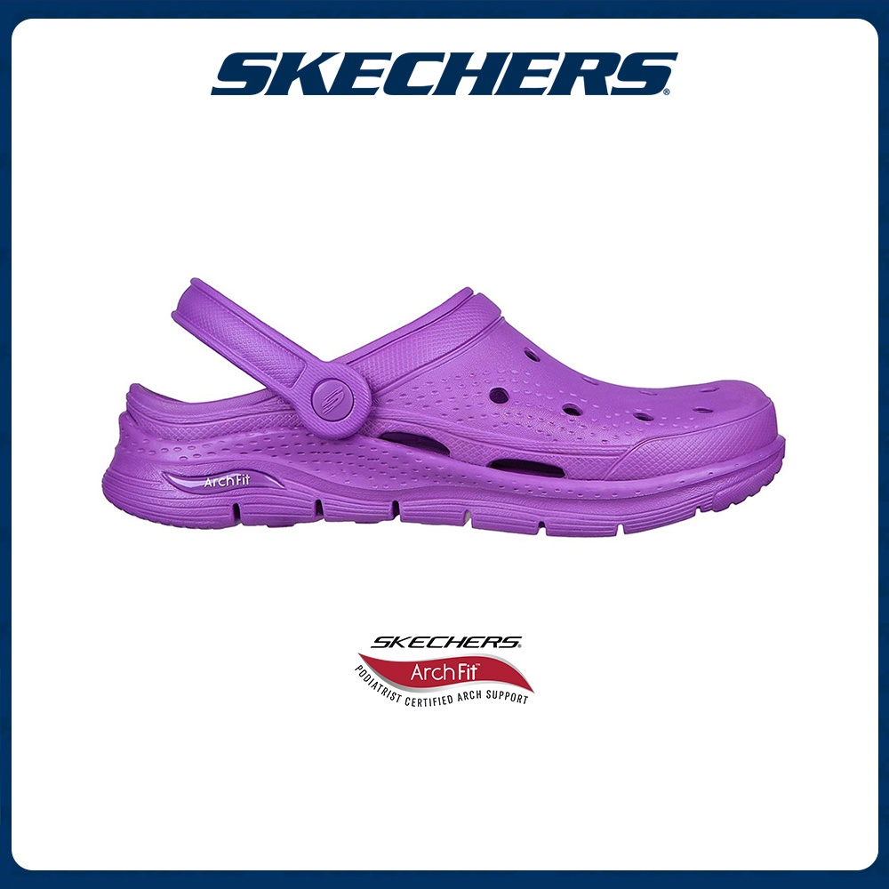 🔹ขายด่ว☀️Skechers สเก็ตเชอร์ส รองเท้า ผู้หญิง Arch Fit Foamies Shoes-111385-PUR