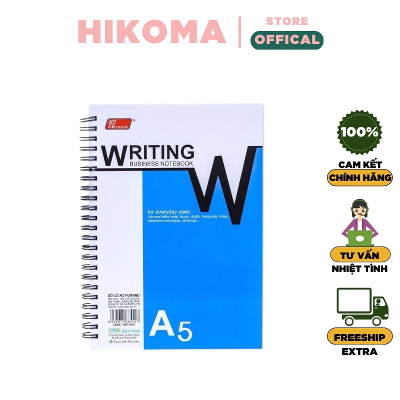Xo Spring Book A5 160 หน ้ า - HIKOMA STORE