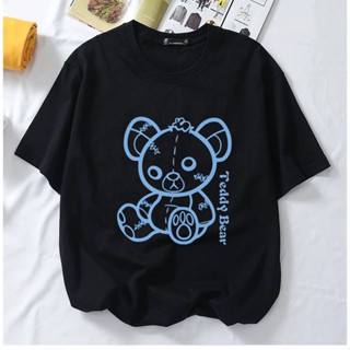 &lt;myBHAJU&gt; T-shirt ootd teddy bear klasik grafik street wear perempuan lelaki women TSHIRT COTTON BAJU WANITA/OVERSI_02