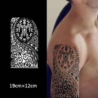 【COCO Magic tattoo】สติกเกอร์รอยสักชั่วคราว กึ่งถาวร กันน้ํา ติดทนนาน 15 วัน 19 ซม.*12 ซม.