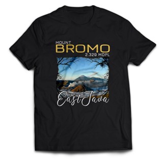 เสื้อยืด พิมพ์ลายภูเขา MOUNT BROMO สําหรับผู้ชาย และผู้หญิง