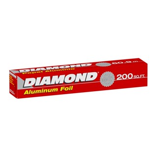 ไดมอนด์ นิ้ว 12 อะลูมิเนียมฟอยล์ x200 ตารางฟุตDiamondAluminum Foil12" x200 sq.ft