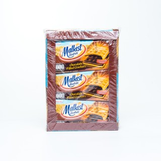 มอลคิสท์ ก.X12MALKIS แครกเกอร์รสช็อกโกแลต 36CHOCOLATE FILLED CRACKER36G.X12