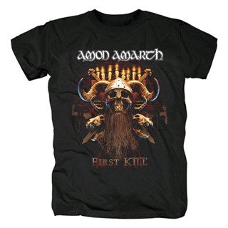 Nordic Viking God of War Orchestra Amon Amarth melody death metal First kill grind core T-shirt_02