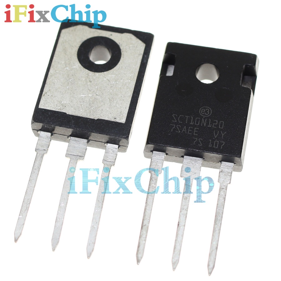 1 ชิ้นใหม่เอี่ยม SCT10N120 TO-247 1200V 12A
