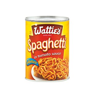 วัตตี้ส์สปาเก็ตตี้ในซอสมะเขือเทศ IN 420กรัมWATTIES SPAGHETTITOMATO SAUCE 420G