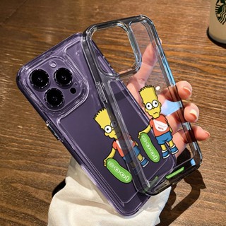 เคสโทรศัพท์ซิลิโคน TPU นิ่ม แบบใส กันกระแทก สําหรับ IPhone 14 11 13 12 Pro XS Max XR X 8 7 6S Plus