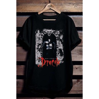 เสื้อยืดผ้าฝ้าย พิมพ์ลาย Stokers Dracula OU46ET565W36508