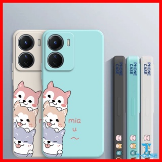 เคส Vivo Y16 Y35 Y02 Y02S Y22 Y22S Y12 Y15 Y17 Y15S Y01A Y01 Lovely Dog Silicone Case 2A-GG