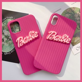 เคสโทรศัพท์มือถือ แบบนิ่ม ลายบาร์บี้ สําหรับ IPhone 14promax 14 13 ProMax 14plus 14 Xs Max XR 12 ProMax 13 13Pro 11pro 14pro 7 8 Plus 7+ 8+