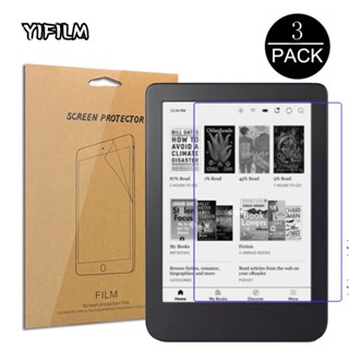 ฟิล์มกันรอยหน้าจอ PET ใส HD กันน้ํา กันระเบิด สําหรับแท็บเล็ต Kobo Clara 2E 2 E 3 ชิ้น