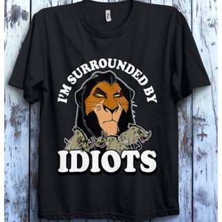 Disney Lion King scar me by idiot Androgynous adult T-shirt_03