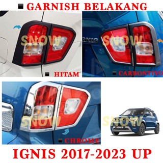 ไฟท้ายรถยนต์ Suzuki Ignis 2017 2022 2023 สีดํา