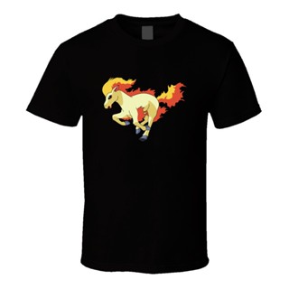 2019 NEW New Ponyta Pokemon Character Mens short sleeves Clothing_07