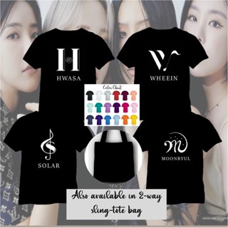 Mamamoo Shirt OR Sling Tote Bag [ kpop Solar Moonbyul Hwasa Wheein ]_09