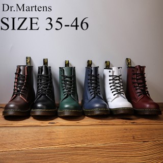 Dr.martens รองเท้าบูทมาร์ติน ข้อสั้น สไตล์คลาสสิก สําหรับผู้ชาย เหมาะกับการขี่รถมอเตอร์ไซค์ LPZC