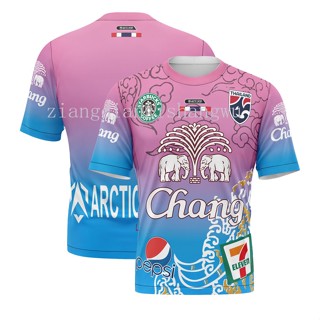 [พร้อมส่ง] เสื้อยืด พิมพ์ลาย 3D ทีมชาติไทย Chang Art Jersey 2023