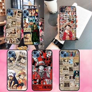 เคสโทรศัพท์มือถือแบบนิ่ม ลายวันพีซ D สีดํา สําหรับ iPhone 5 5s SE 6 6s 6Plus 6sPlus 7 8 7Plus 8Plus X XS XR XS Max