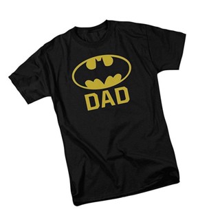 Yilin6 [พร้อมส่ง] เสื้อยืดผ้าฝ้าย 100% พิมพ์ลาย Batman Batdad Super Hero Action โอเวอร์ไซซ์ โอเวอร์ไซซ์ ของขวัญคริสต์มาส