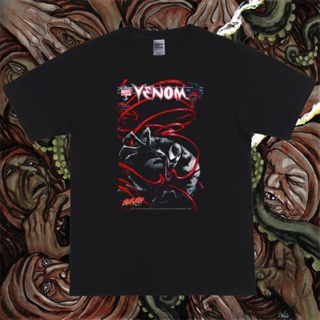 oversize T-shirt เสื้อยืด ลาย Marvel Venom สไตล์วินเทจ S-5XL