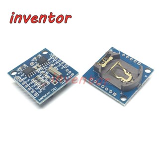 โมดูลนาฬิกา RTC I2C 24C32 DS1307 สําหรับ arduino 1 ชิ้น (ไม่มีแบตเตอรี่)