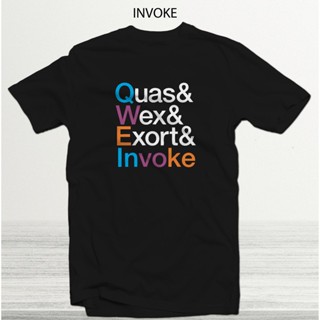 JUMP CLOTHING PREMIUM QUALITY T-SHIRTS 100% PREMIUM COTTON - DOTA 2 COLLECTION - INVOKE_04