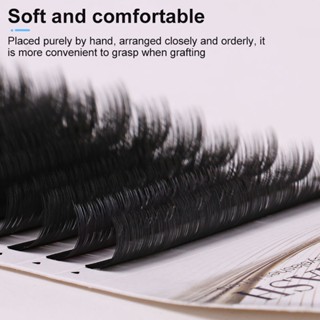 0.15 Soft Matte Double-pointed Air Flat Eyelashes Zero-touch B curl/C Curl Mink Hair Grafting False Eyelashes