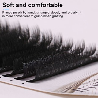 0.15 Soft Matte Double-pointed Air Flat Eyelashes Zero-touch B curl/C Curl Mink Hair Grafting False Eyelashes