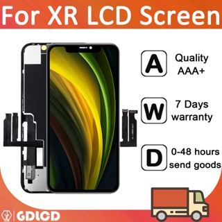 อะไหล่หน้าจอสัมผัสดิจิทัล LCD 3D แบบเปลี่ยน สําหรับซ่อมแซมโทรศัพท์ XR