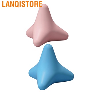 Lanqistore Four Corner Massager Silicone Neck Plantar Sore Muscles Pain Relief Trigger Point Deep Tissue Press Massage Tool