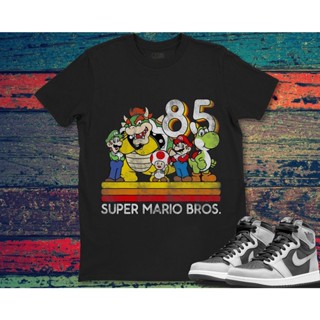 oversize T-shirt เสื้อยืด พิมพ์ลาย Super Mario Bros เหมาะกับของขวัญ สําหรับผู้ชาย และผู้หญิง S-5XL