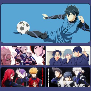 Blue prison mouse pad BLUE LOCK Isagi Yoichi desk pad keyboard pad anime peripheral to customize แผ่นรองเมาส์ คีย์บอร์ด ลายการ์ตูนอนิเมะ