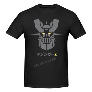 ใหม่ เสื้อยืดแขนสั้น ผ้าฝ้าย พิมพ์ลายกราฟฟิค Mazinger Z Robot สไตล์ฮาราจูกุ แฟชั่นสําหรับผู้ชาย