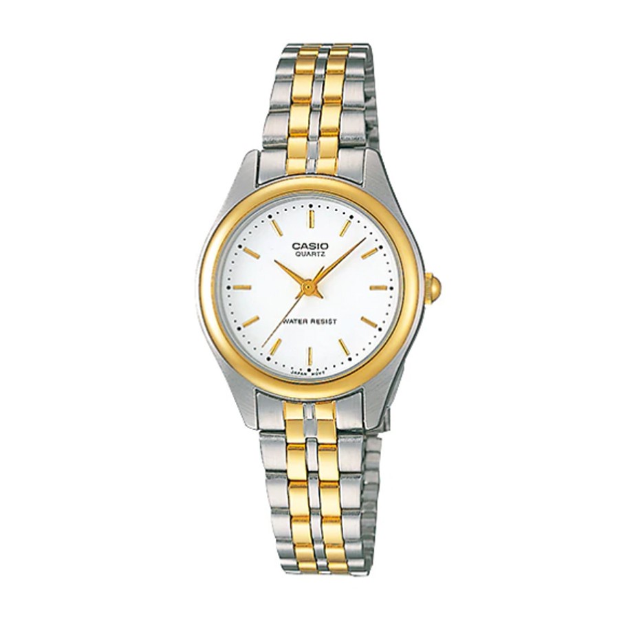 🔥🔥ส่งเร็วCasio Standard นาฬิกาข้อมือผู้หญิง สายสแตนเลส รุ่น LTP-1129,LTP-1129G,LTP-1129G-7A - สีเงินสลับสีทอง