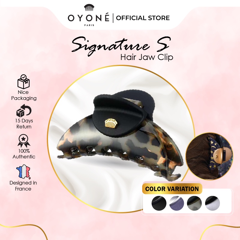 Oyone Paris Signature S Hair Jaw Clip | ลายเซ็น