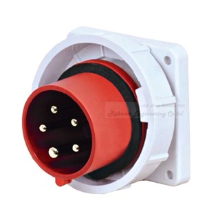 "DAKO Plug" DKN 6151 ปลั๊กตัวผู้ฝังกันน้ำ 3P+N+E 16A 400V 6H IP67