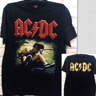 Vintage ▥Acdc Guitar Black Shirt customizedshirt Oversized shirt_05