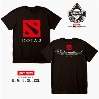 เสื้อยืด พิมพ์ลาย Dota 2 The International Championship Game สําหรับผู้ชายสามารถปรับแต่งได้_04