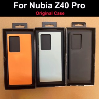 เคสโทรศัพท์มือถือ PC แข็ง ปิดด้านหลัง สําหรับ Nubia Z40 Pro Z40Pro Z 40 Pro Fundas