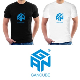 Gan356 Inspired Air SM Magic Rubiks Cube Chest Logo T-shirt_02