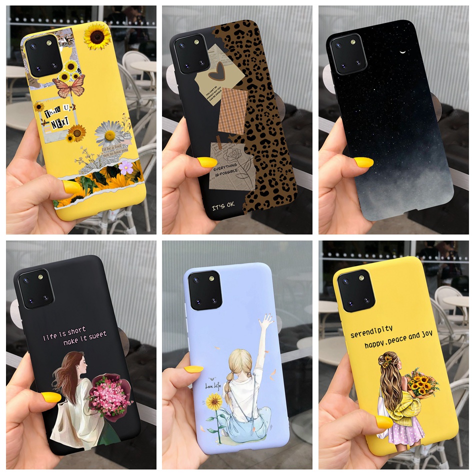 เคสโทรศัพท์ ซิลิโคนนิ่ม ลายเจลลี่ แฟชั่น สําหรับ Samsung Galaxy Note 10 Lite SM-N770F S10 Lite SM-G7